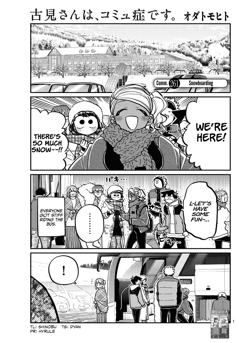 Komi-san wa Komyushou Desu chapter 261 - page 1