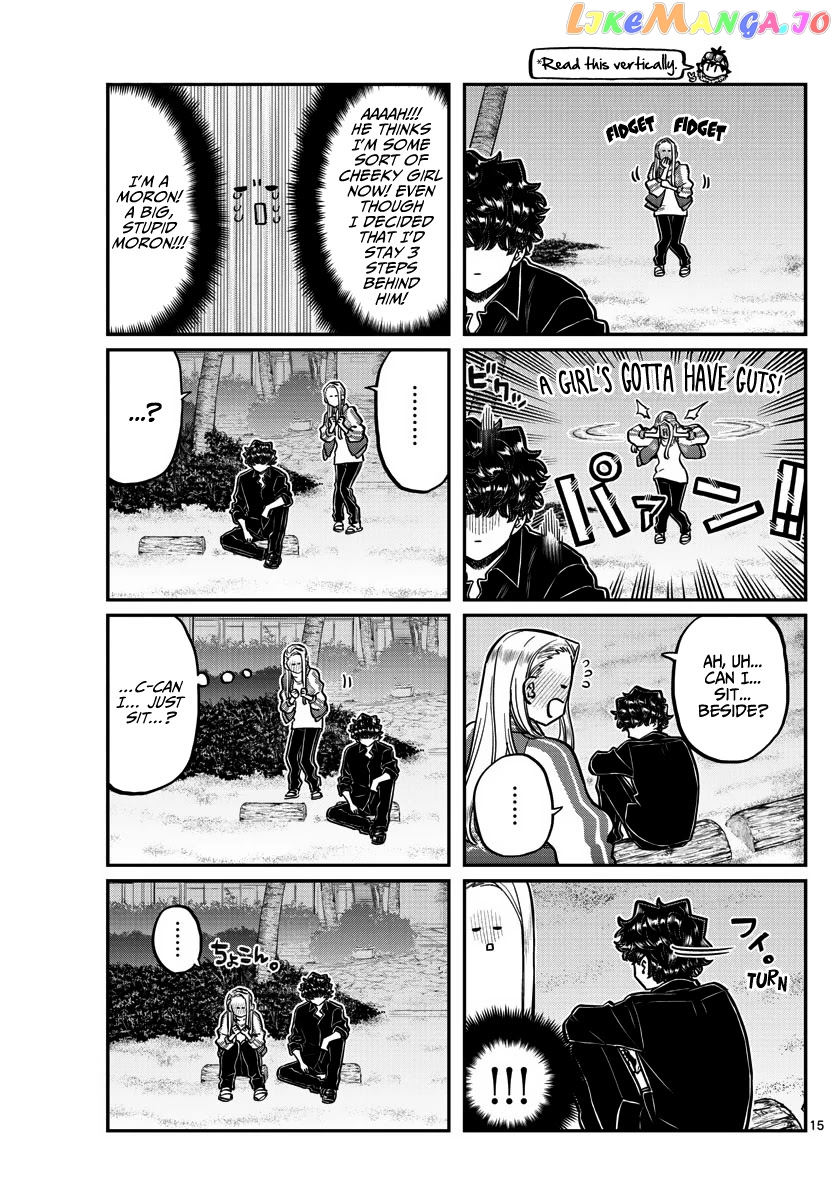 Komi-san wa Komyushou Desu chapter 297 - page 15