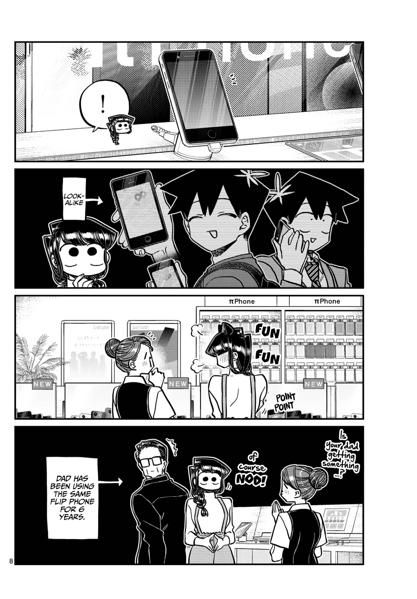 Komi-san wa Komyushou Desu chapter 350 - page 9
