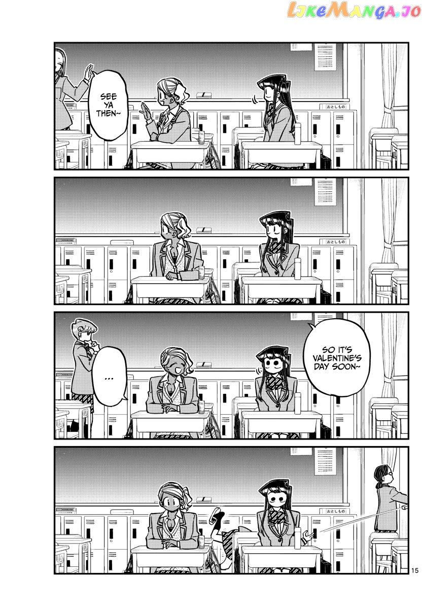 Komi-san wa Komyushou Desu chapter 298 - page 15