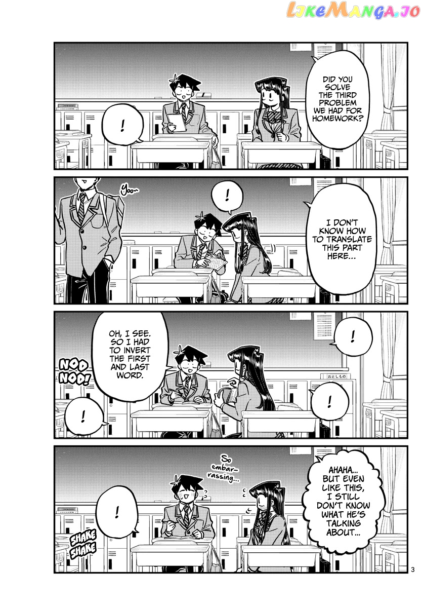 Komi-san wa Komyushou Desu chapter 298 - page 3