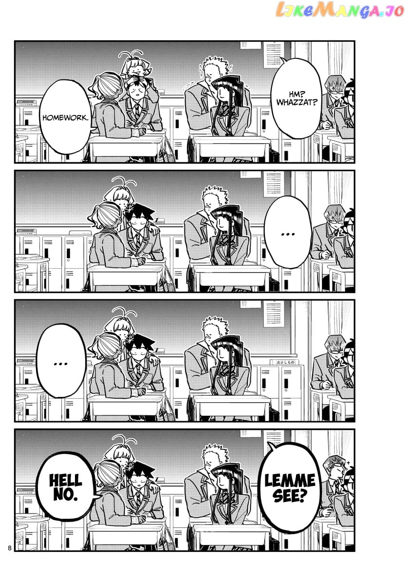 Komi-san wa Komyushou Desu chapter 298 - page 8