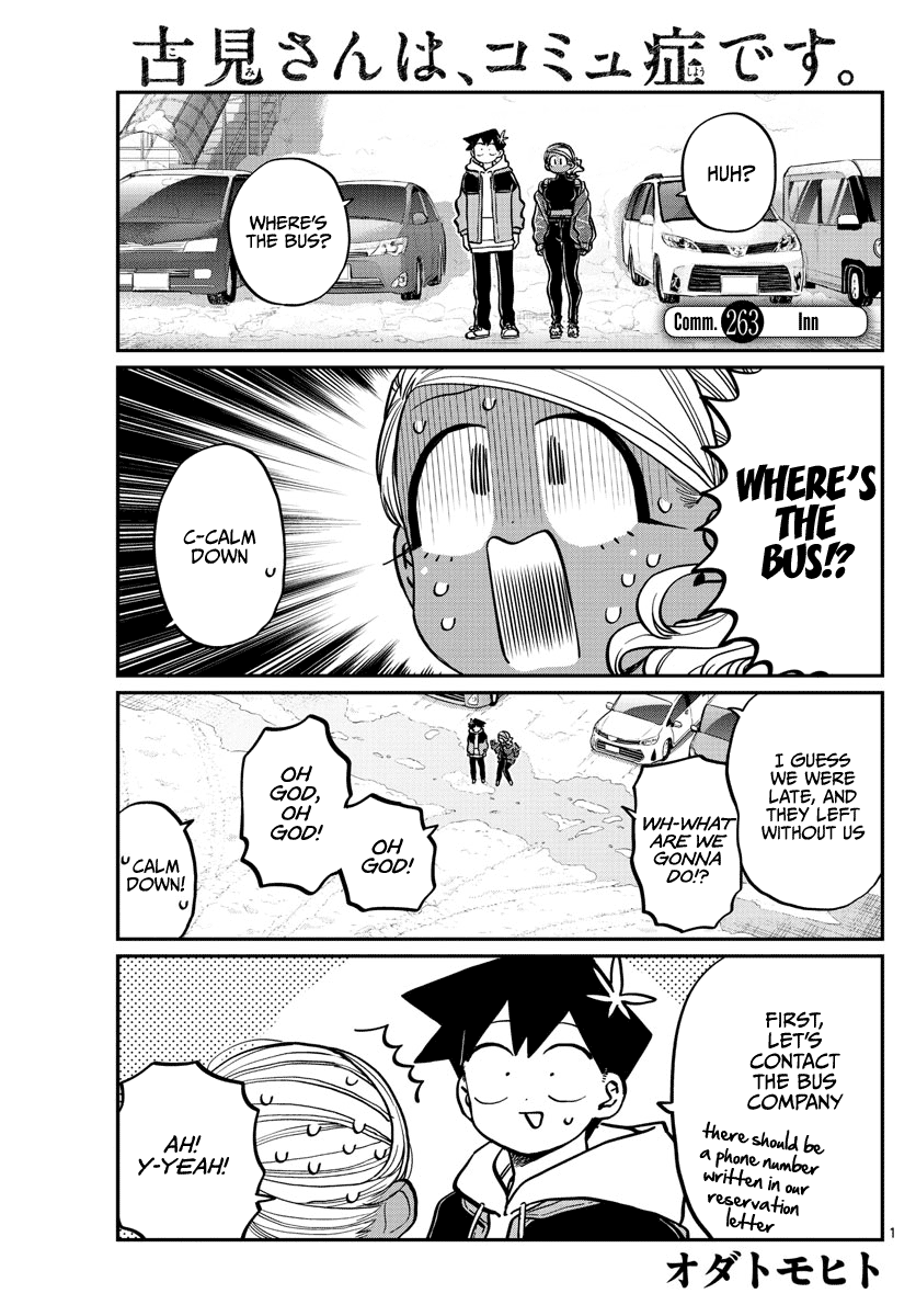 Komi-san wa Komyushou Desu chapter 263 - page 1