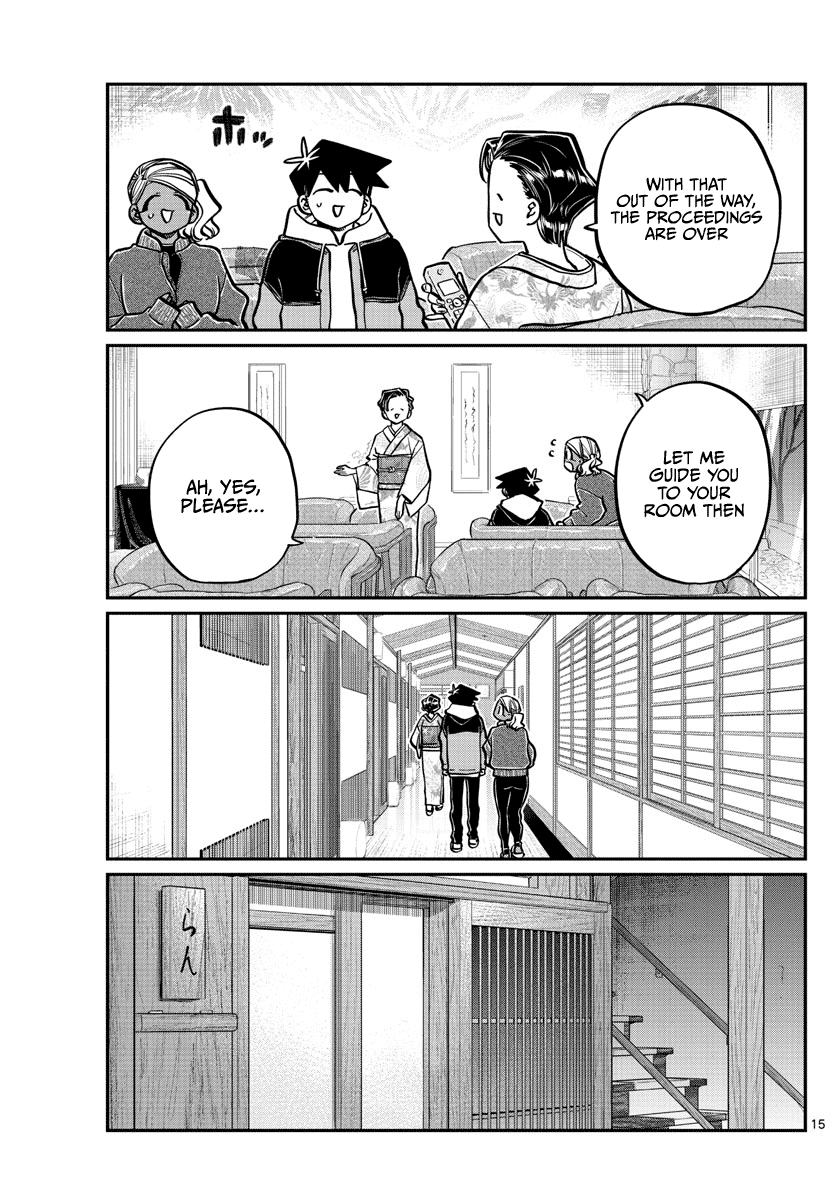 Komi-san wa Komyushou Desu chapter 263 - page 15