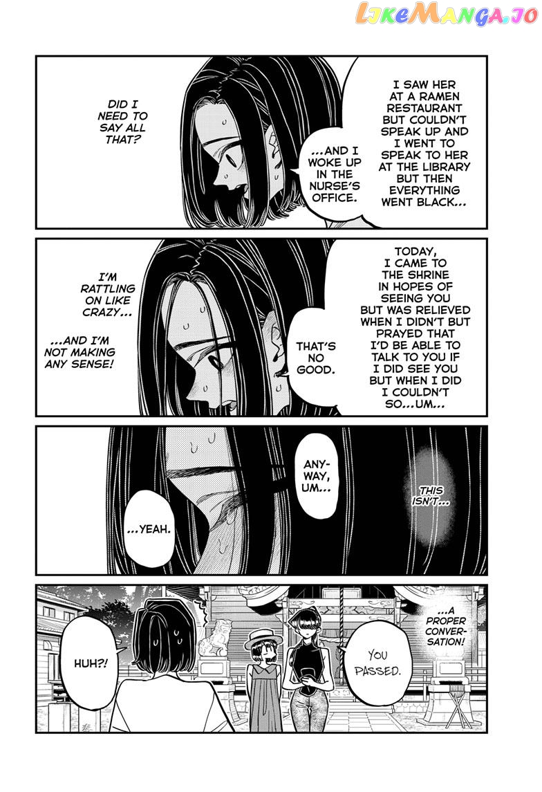 Komi-san wa Komyushou Desu chapter 410 - page 8
