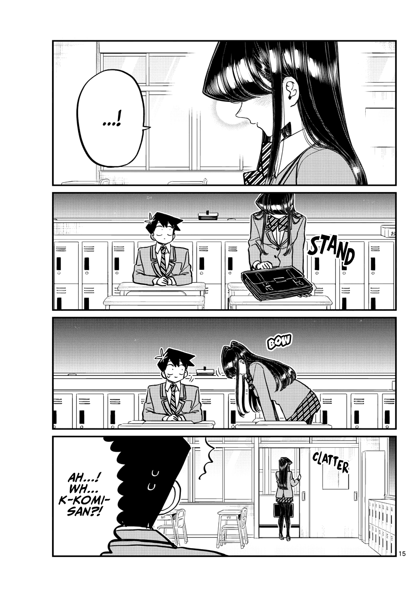 Komi-san wa Komyushou Desu chapter 299 - page 15
