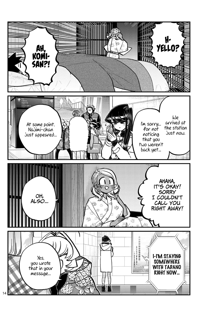 Komi-san wa Komyushou Desu chapter 264 - page 14