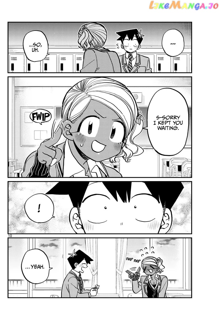 Komi-san wa Komyushou Desu chapter 300 - page 10