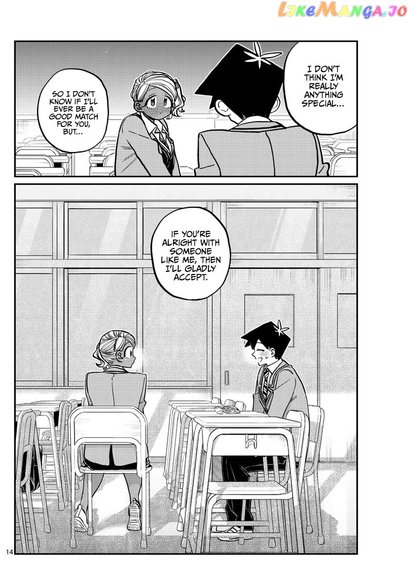 Komi-san wa Komyushou Desu chapter 300 - page 14