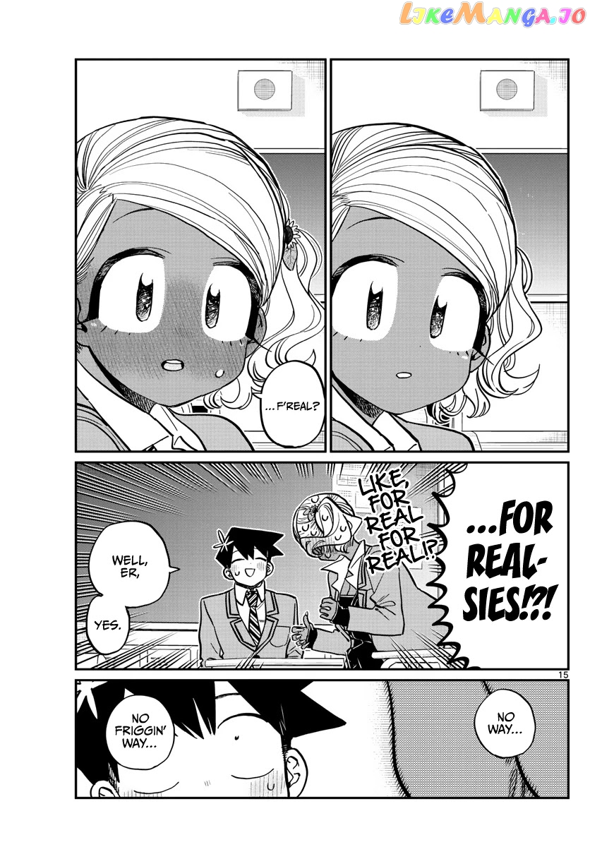 Komi-san wa Komyushou Desu chapter 300 - page 15