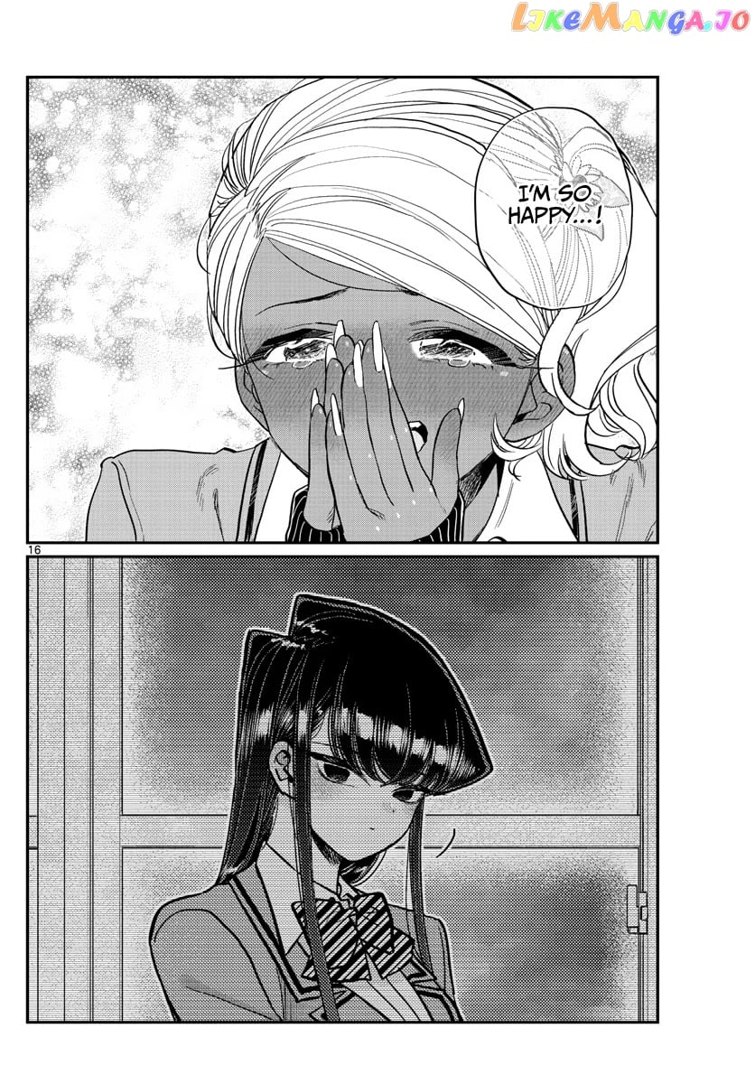 Komi-san wa Komyushou Desu chapter 300 - page 16