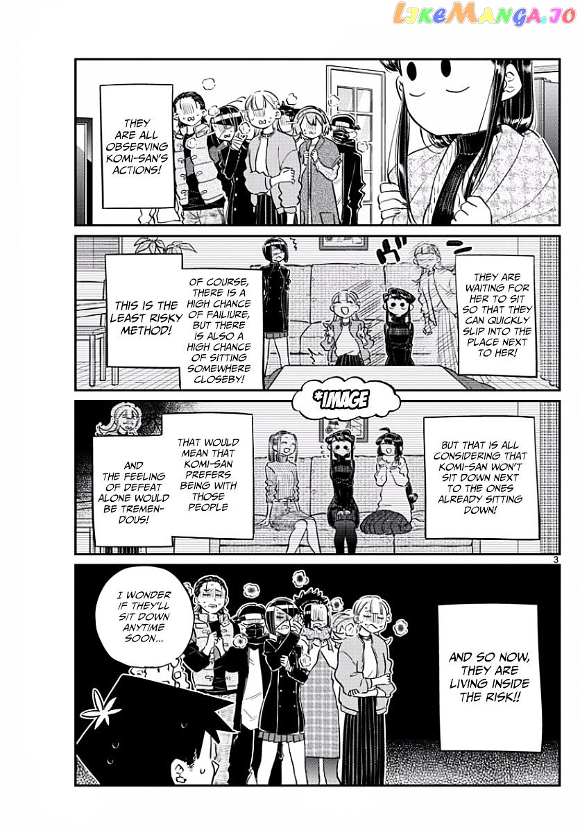 Komi-san wa Komyushou Desu chapter 97 - page 3