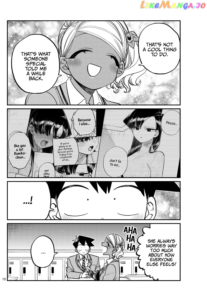 Komi-san wa Komyushou Desu chapter 301 - page 10