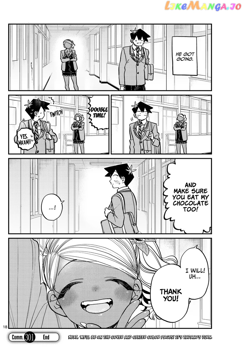 Komi-san wa Komyushou Desu chapter 301 - page 18
