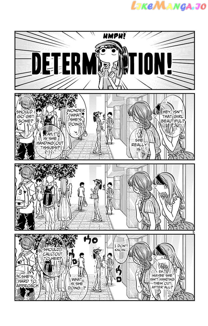 Komi-san wa Komyushou Desu chapter 43 - page 5