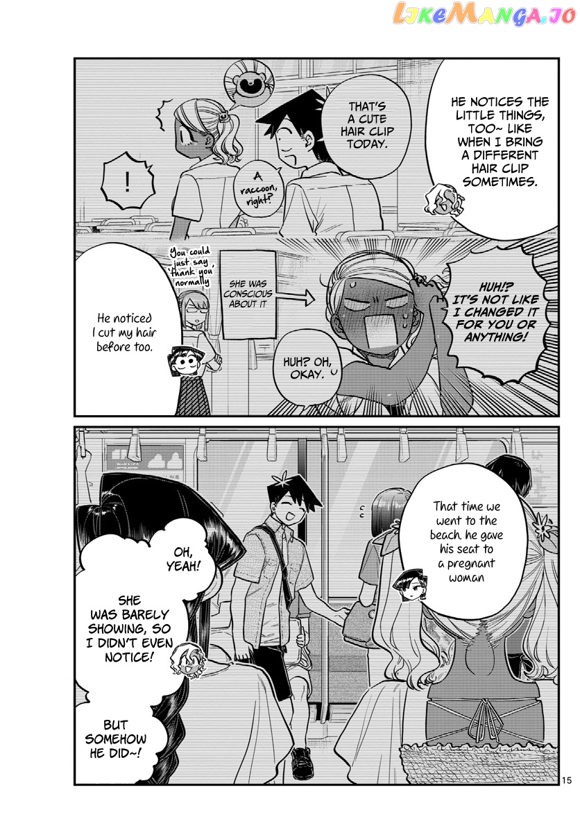 Komi-san wa Komyushou Desu chapter 227 - page 15