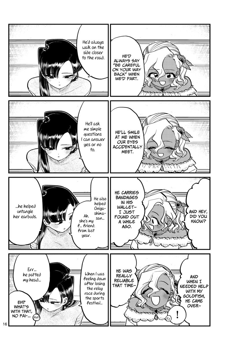 Komi-san wa Komyushou Desu chapter 227 - page 16