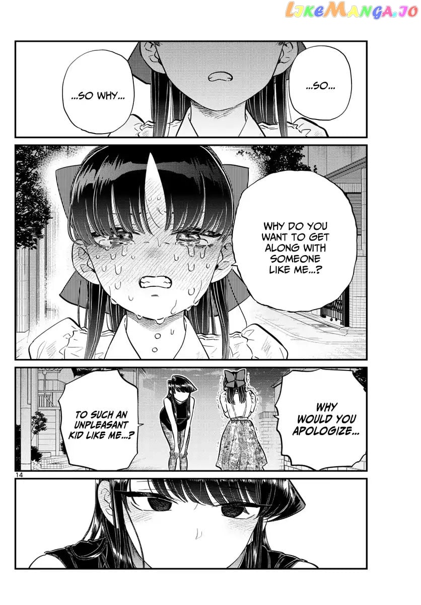 Komi-san wa Komyushou Desu chapter 172 - page 14
