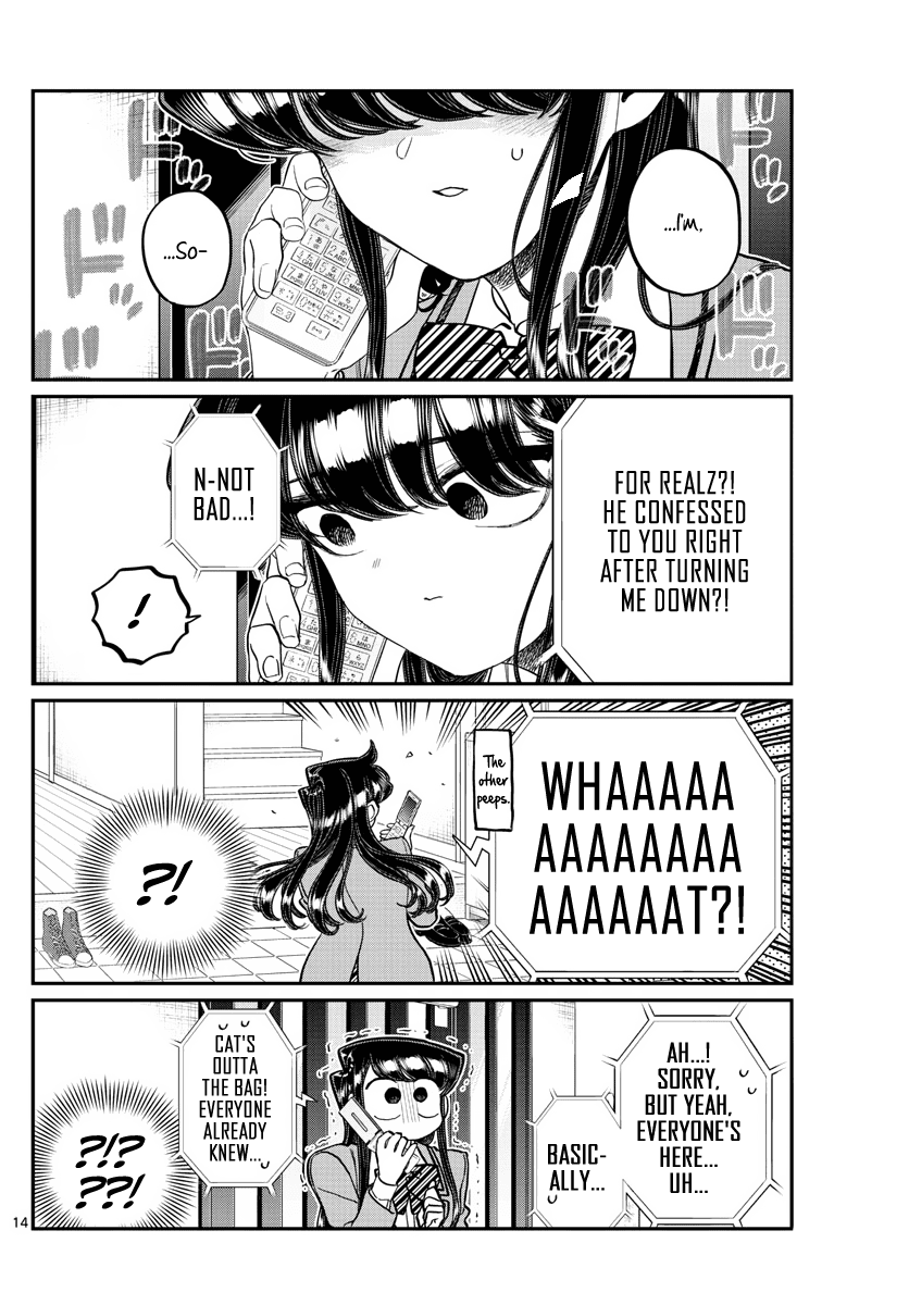 Komi-san wa Komyushou Desu chapter 303 - page 14