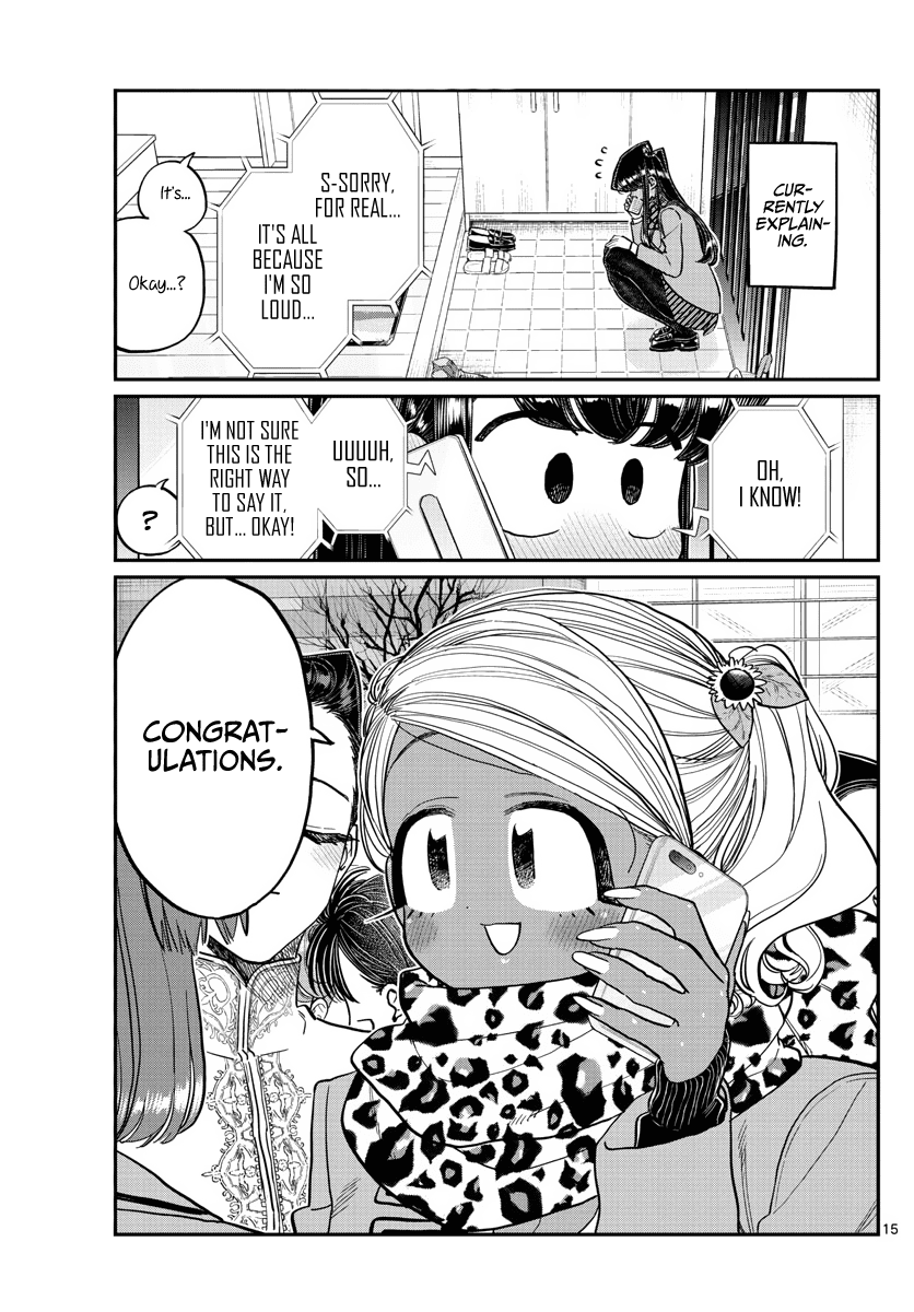 Komi-san wa Komyushou Desu chapter 303 - page 15