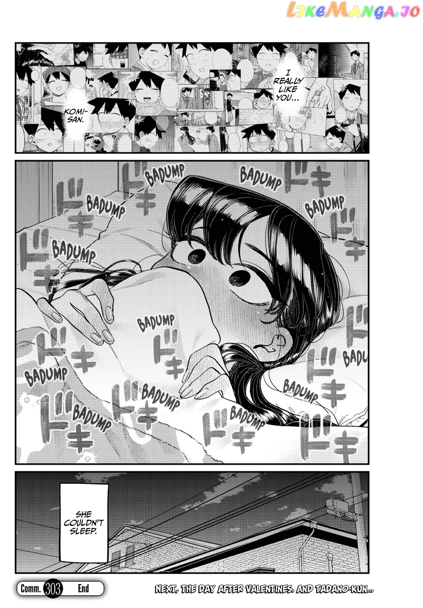 Komi-san wa Komyushou Desu chapter 303 - page 18