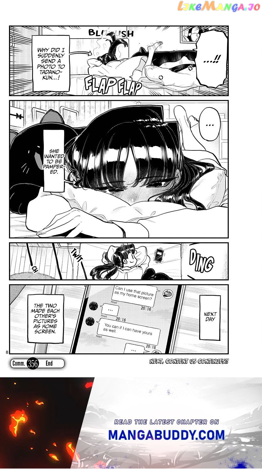 Komi-san wa Komyushou Desu chapter 356 - page 2