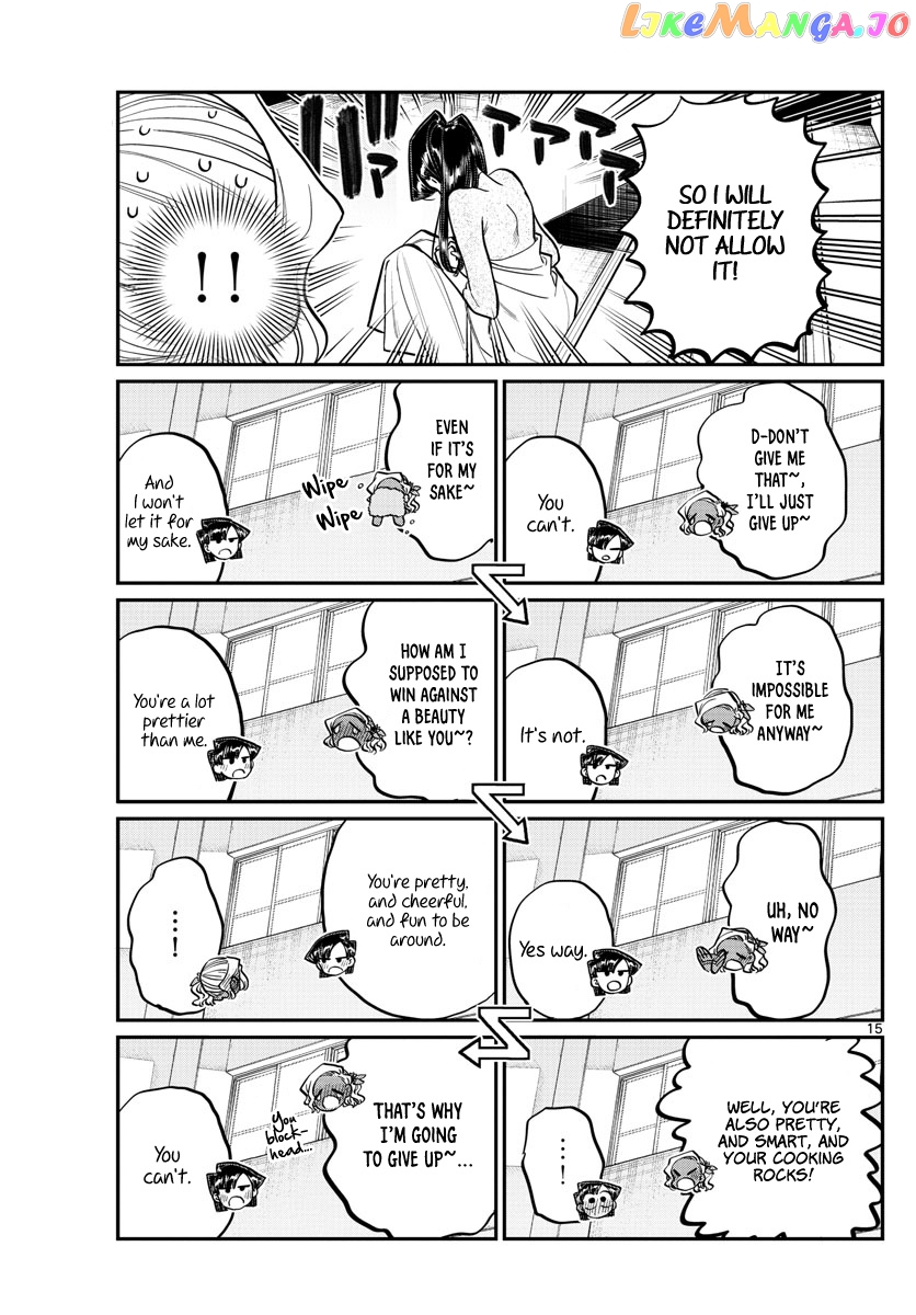 Komi-san wa Komyushou Desu chapter 228 - page 15