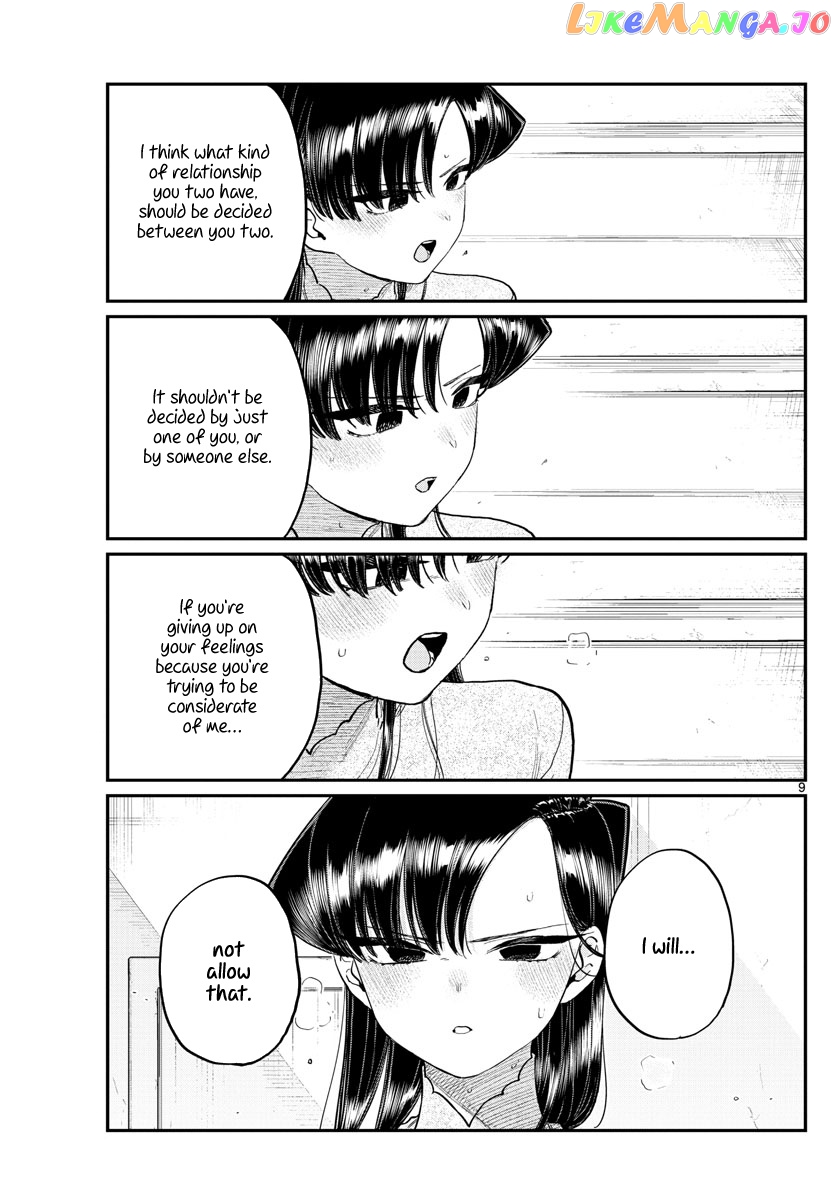 Komi-san wa Komyushou Desu chapter 228 - page 9