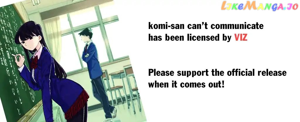 Komi-san wa Komyushou Desu chapter 173 - page 1