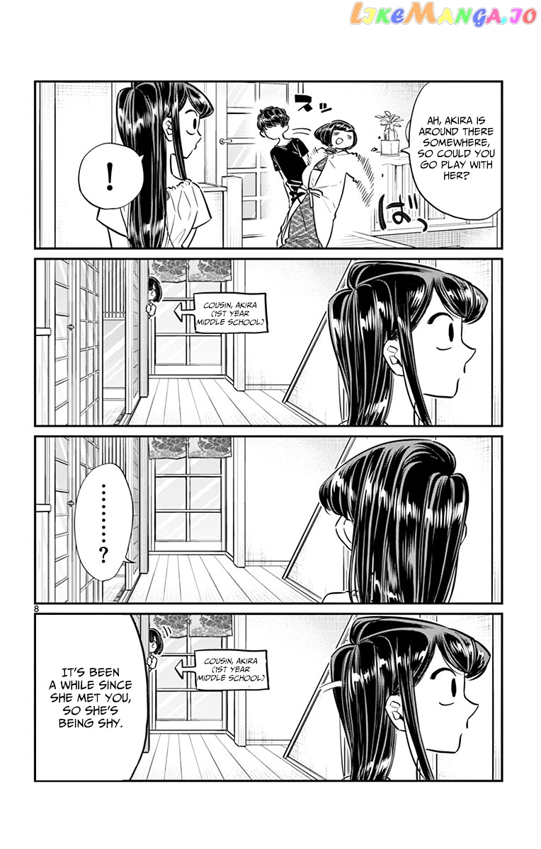 Komi-san wa Komyushou Desu chapter 45 - page 8
