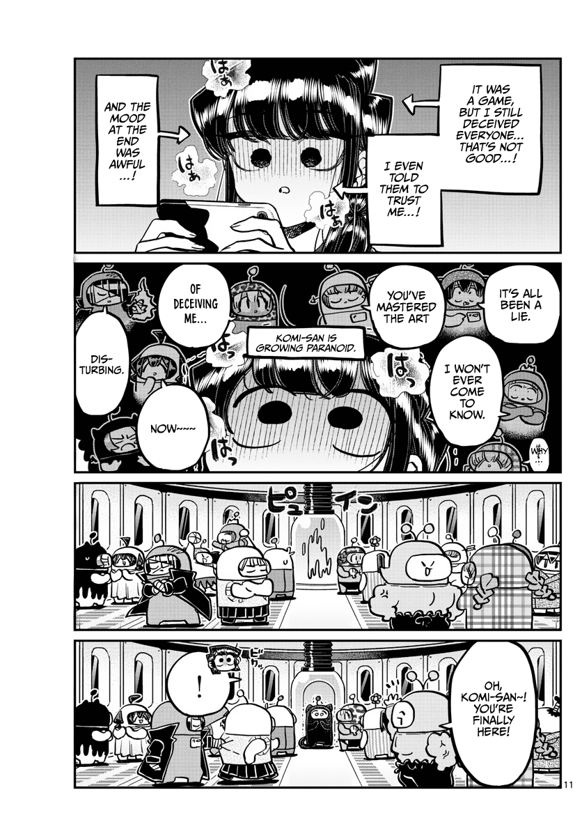 Komi-san wa Komyushou Desu chapter 358 - page 11