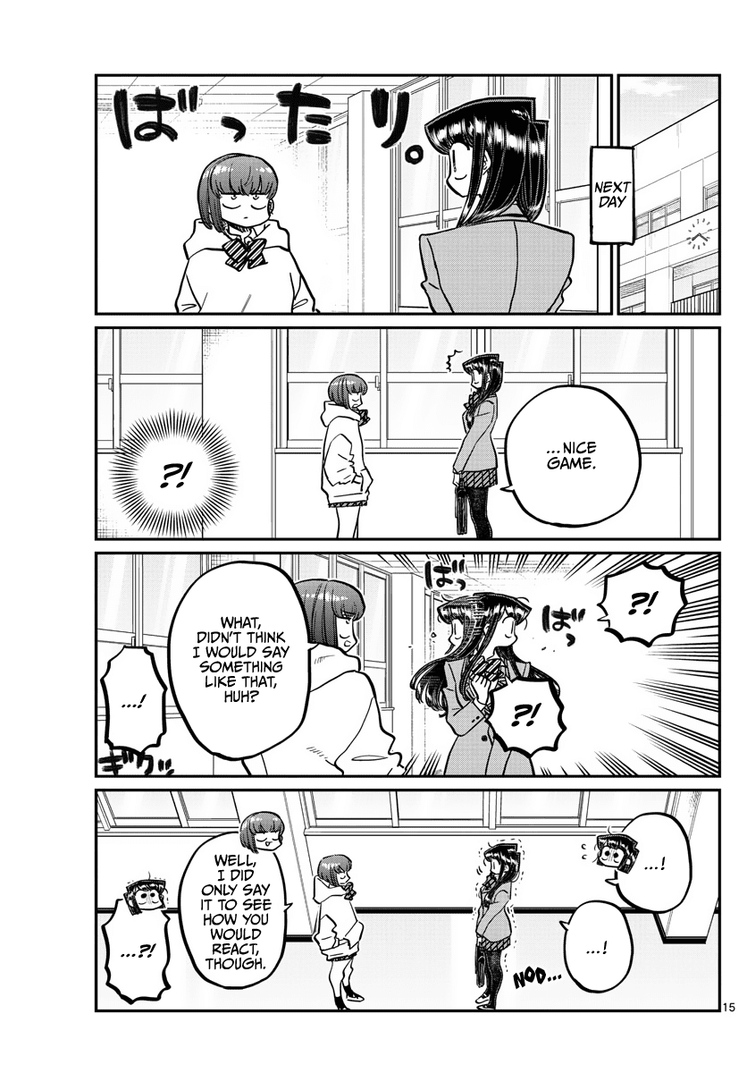 Komi-san wa Komyushou Desu chapter 358 - page 15
