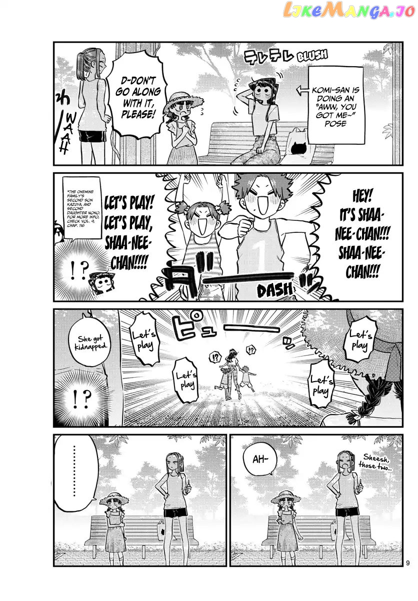 Komi-san wa Komyushou Desu chapter 175 - page 9