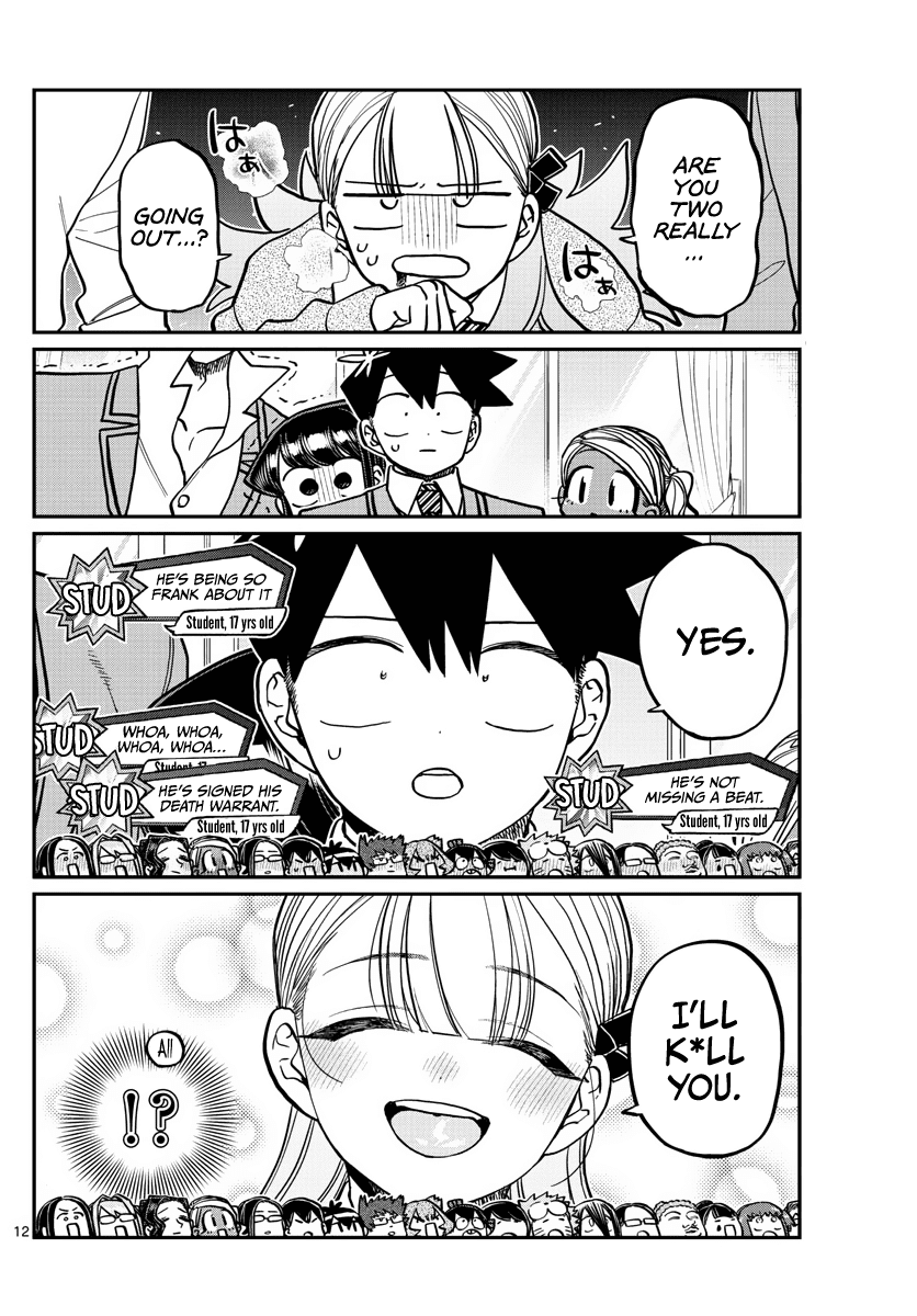 Komi-san wa Komyushou Desu chapter 306 - page 12