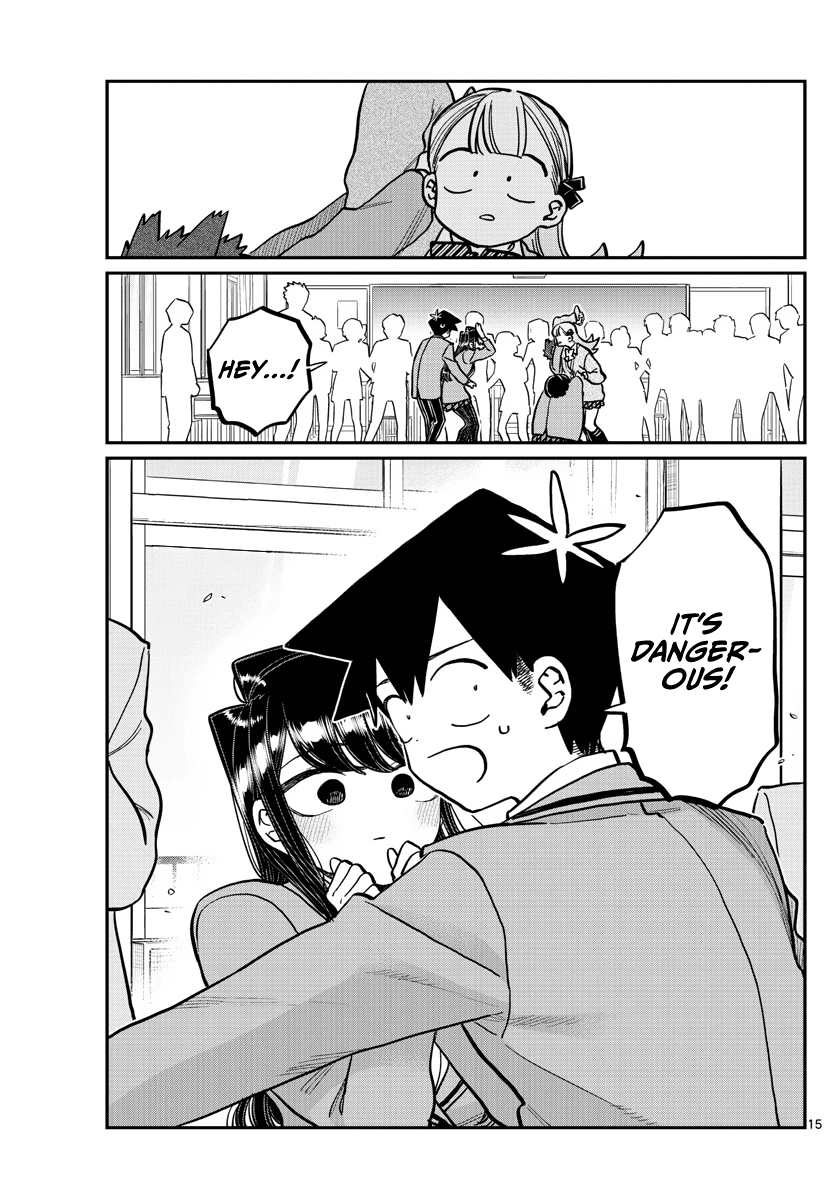 Komi-san wa Komyushou Desu chapter 306 - page 15