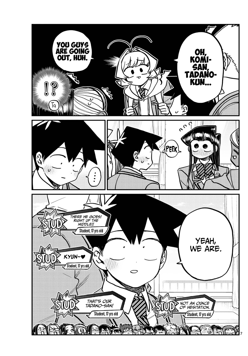 Komi-san wa Komyushou Desu chapter 306 - page 7