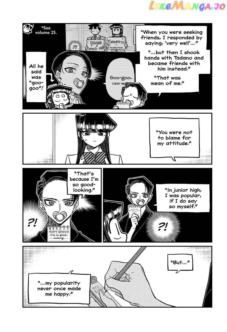 Komi-san wa Komyushou Desu chapter 417 - page 14