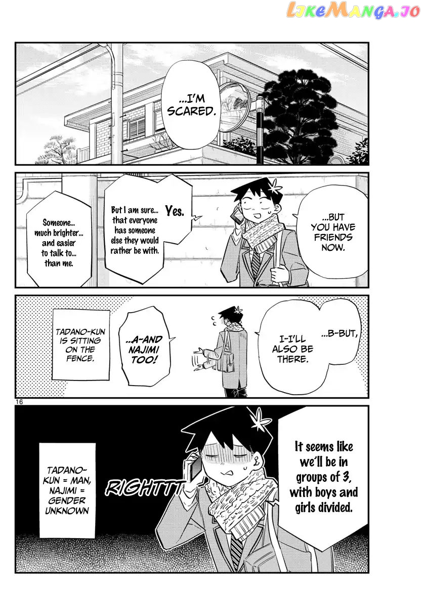 Komi-san wa Komyushou Desu chapter 103 - page 16
