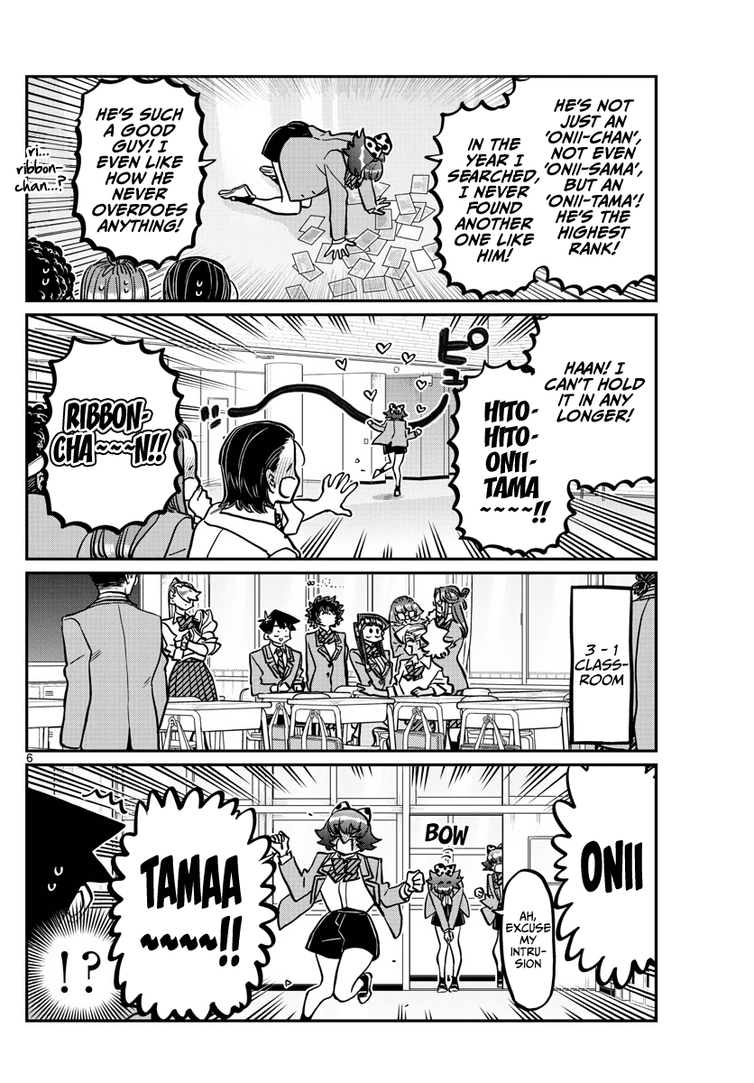 Komi-san wa Komyushou Desu chapter 359 - page 6