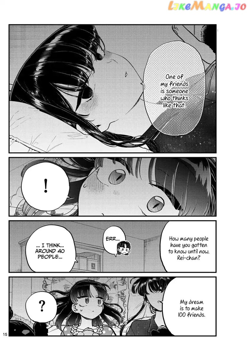 Komi-san wa Komyushou Desu chapter 176 - page 15