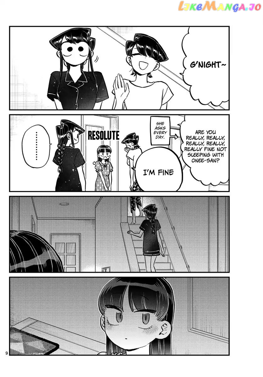 Komi-san wa Komyushou Desu chapter 176 - page 9