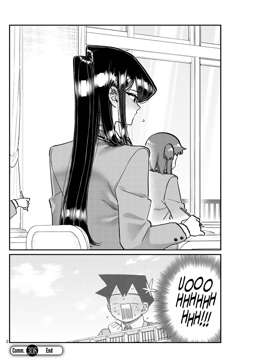 Komi-san wa Komyushou Desu chapter 308 - page 2