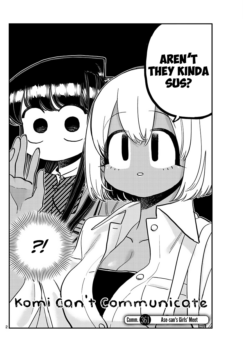Komi-san wa Komyushou Desu chapter 361 - page 2