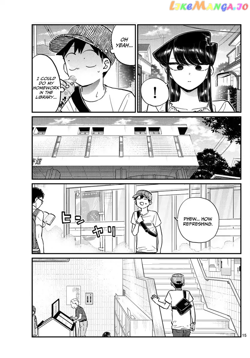 Komi-san wa Komyushou Desu chapter 178 - page 15
