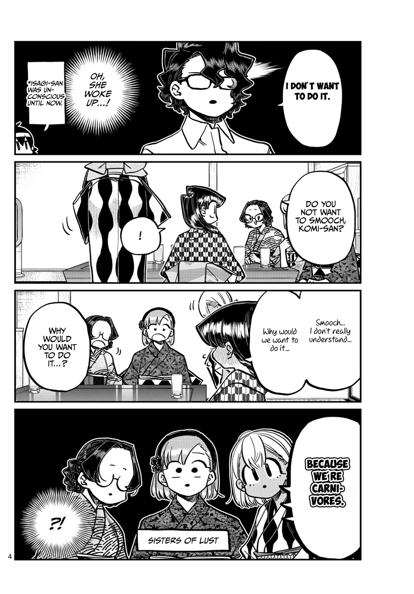 Komi-san wa Komyushou Desu chapter 362 - page 4