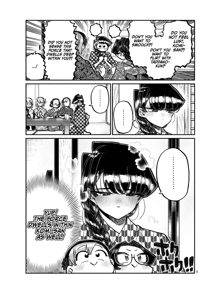 Komi-san wa Komyushou Desu chapter 362 - page 5