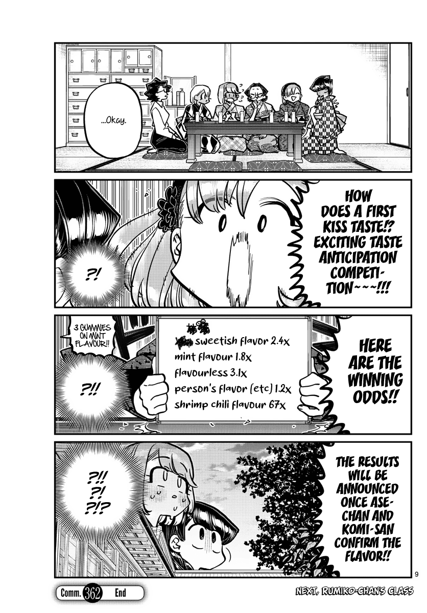 Komi-san wa Komyushou Desu chapter 362 - page 9