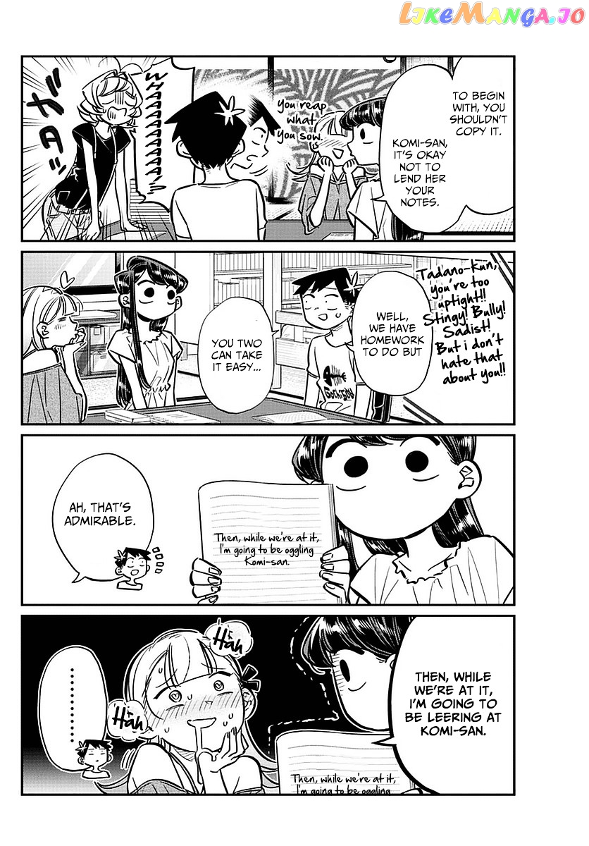 Komi-san wa Komyushou Desu chapter 50 - page 10