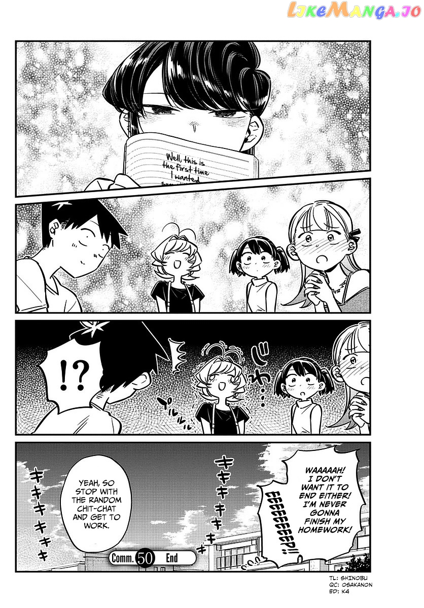 Komi-san wa Komyushou Desu chapter 50 - page 18
