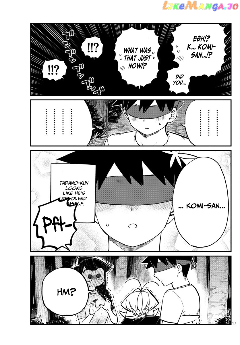 Komi-san wa Komyushou Desu chapter 180 - page 17